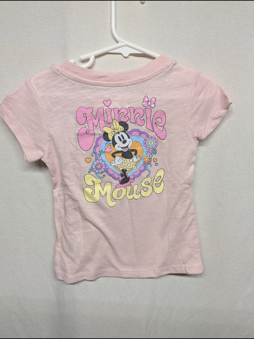 Disney Minnie Mouse Pink Graphic Tee for Kids